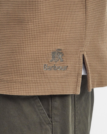 Barbour x Baracuta Henley Relaxed T-Shirt