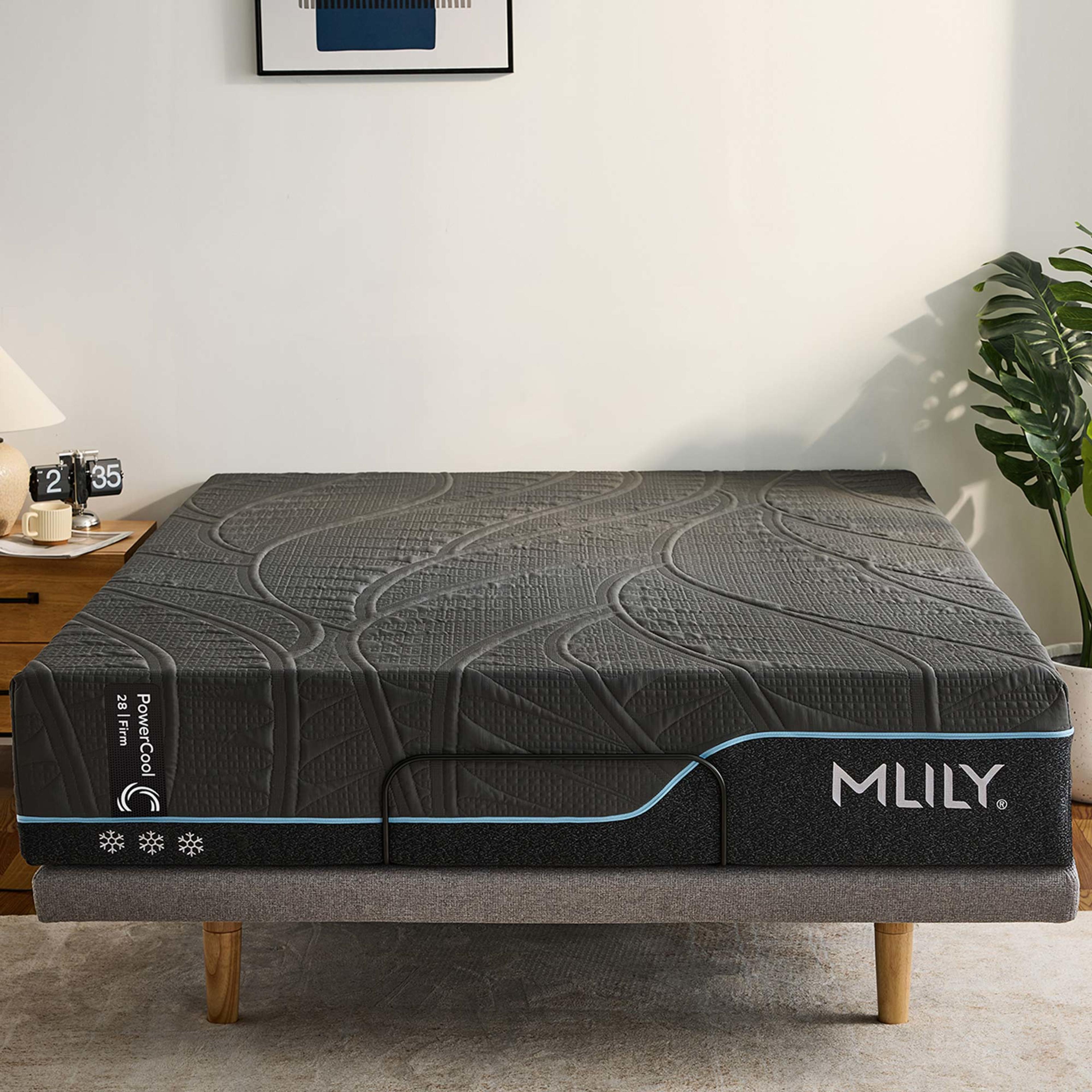 Lifestyle image of the  Mlily Powercool 28 Mattress, Firm from Forty Winks