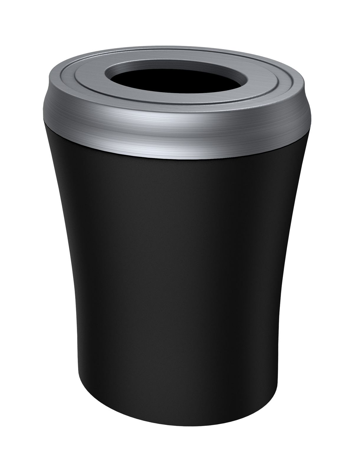 Busch Systems Ascend Series Black Body with Single Pewter Lid