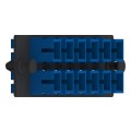 Fiber Optic Adapter Panel, Singlemode (OS1/2), (12) SC Simplex Adapters for 12-Strand Fiber