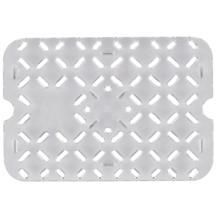 Half-size Super Pan® clear low-temperature plastic false bottom