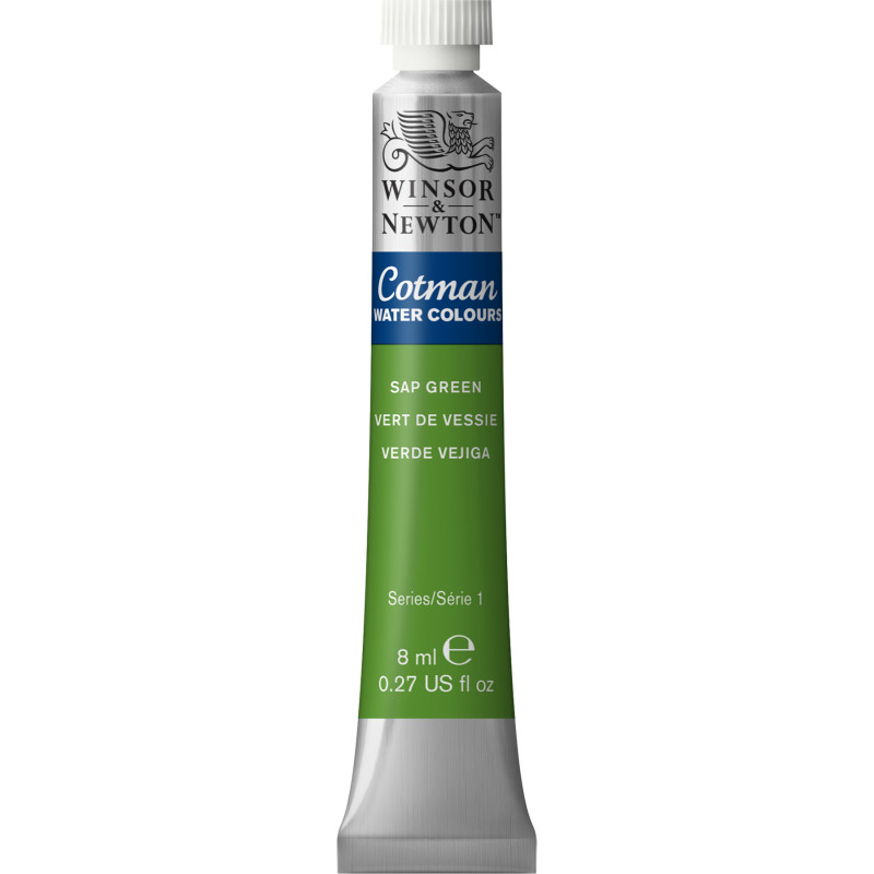 Cotman Watercolor Paint, 8 mL Tube, Sap Green
