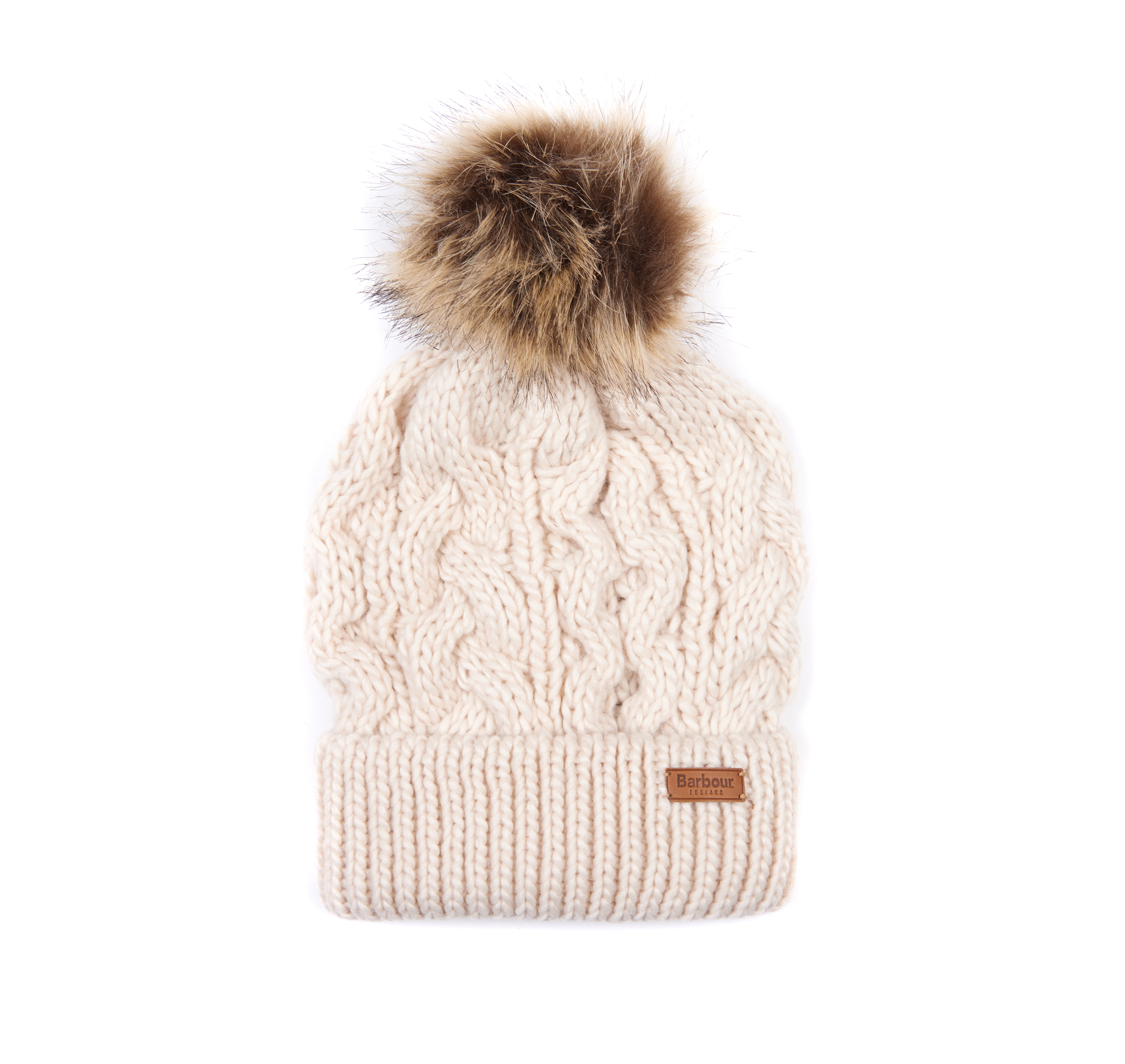 Penshaw Cable-Knit Beanie image number 0