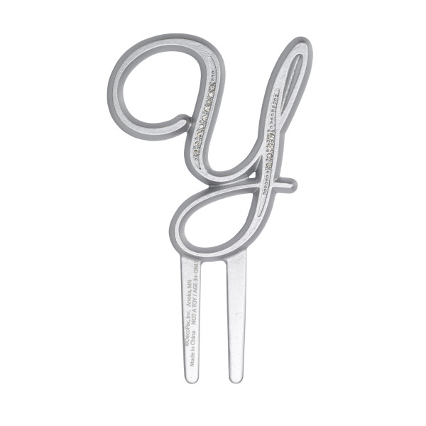 2.5" Y Diamond Letter Monogram