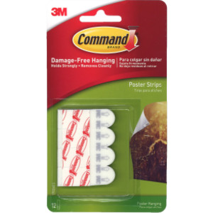 Command&trade; Poster Strips, Pack of 12