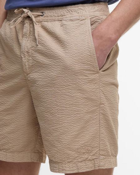 Seersucker Relaxed Shorts