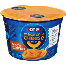 Kraft Easy Mac Whole Grain Original Flavor Macaroni & Cheese Dinner 2 oz Tub