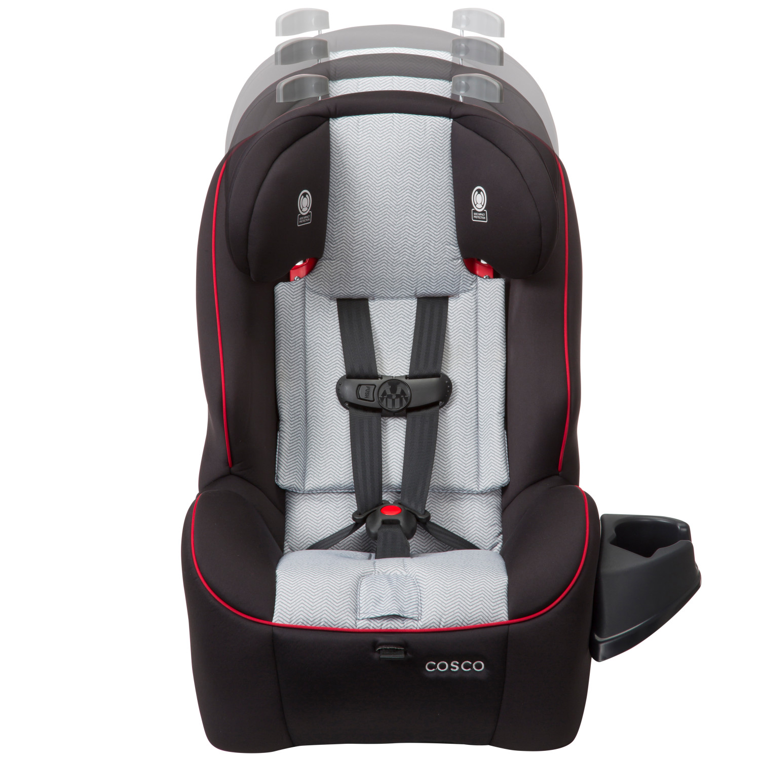 Cosco Easy Elite 3in1 Convertible Car Seat, Disco Ball Berry eBay