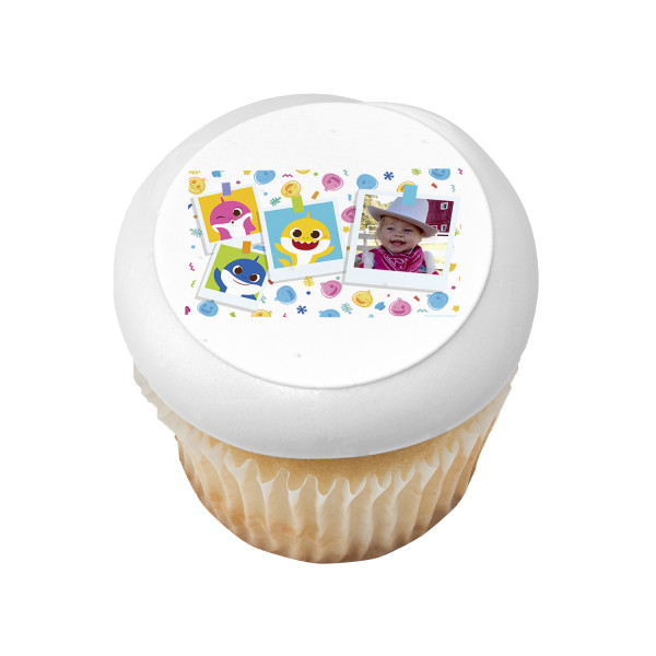 Baby Shark Finning PhotoCake® Edible Image® Frame