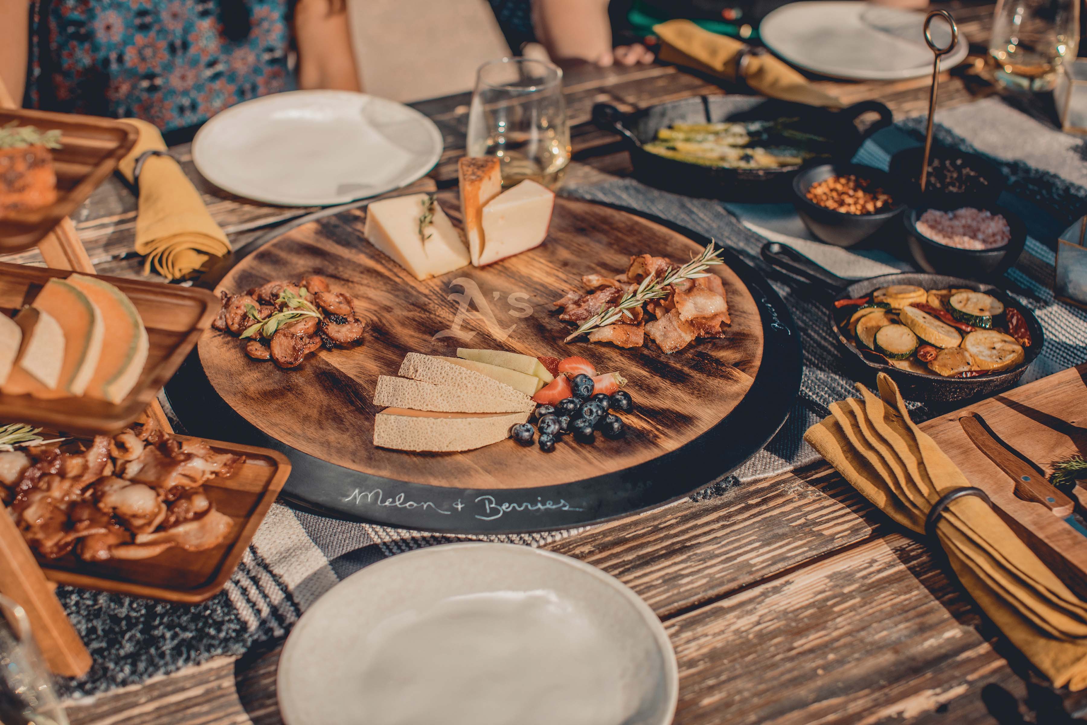 Athletics - Lazy Susan Serving Tray