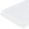 Half-size clear sheet pan cover