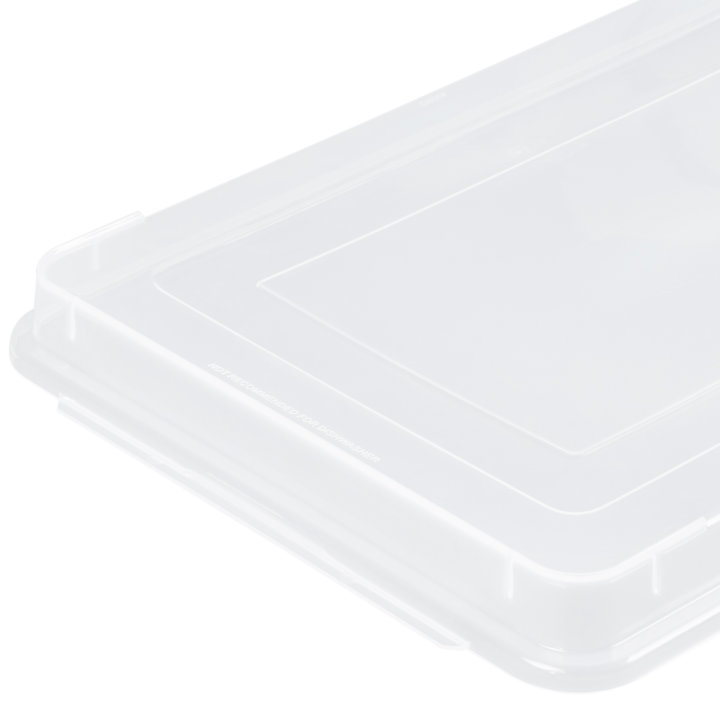 Half-size clear sheet pan cover