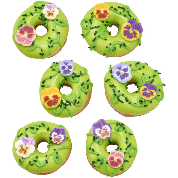 Pansy Assortment Dec-Ons® Decorations