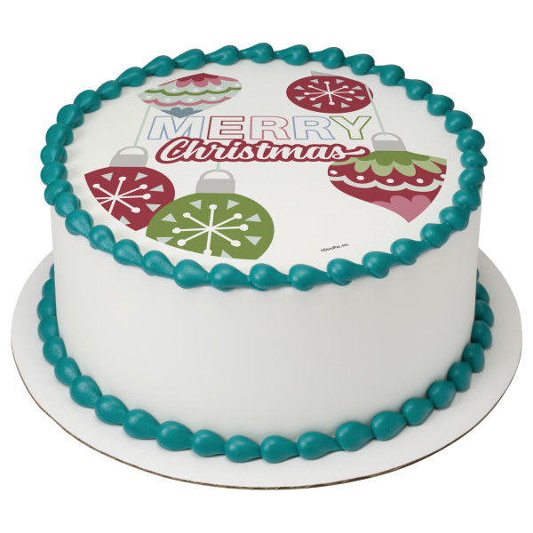 Merry Christmas PhotoCake® Edible Image®