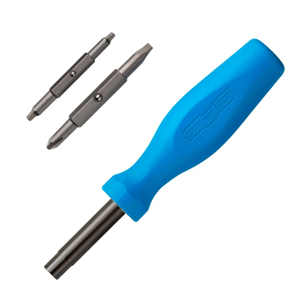 61HR 6-in-1 Professional Multi-Bit Screwdriver, W/Robertson Bit