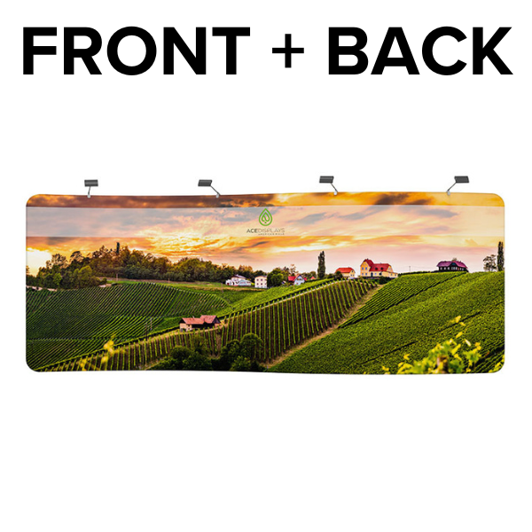 Double-Sided Fabric Graphic