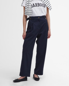 Amber Tapered Trousers Classic Navy