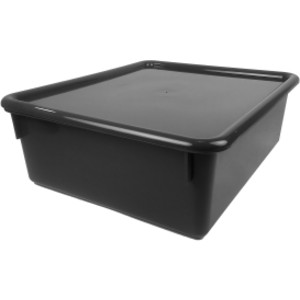 Double Stowaway&reg; Tray with Lid, Black