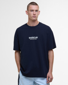 Middleton Oversized Graphic T-Shirt Sapphire Navy