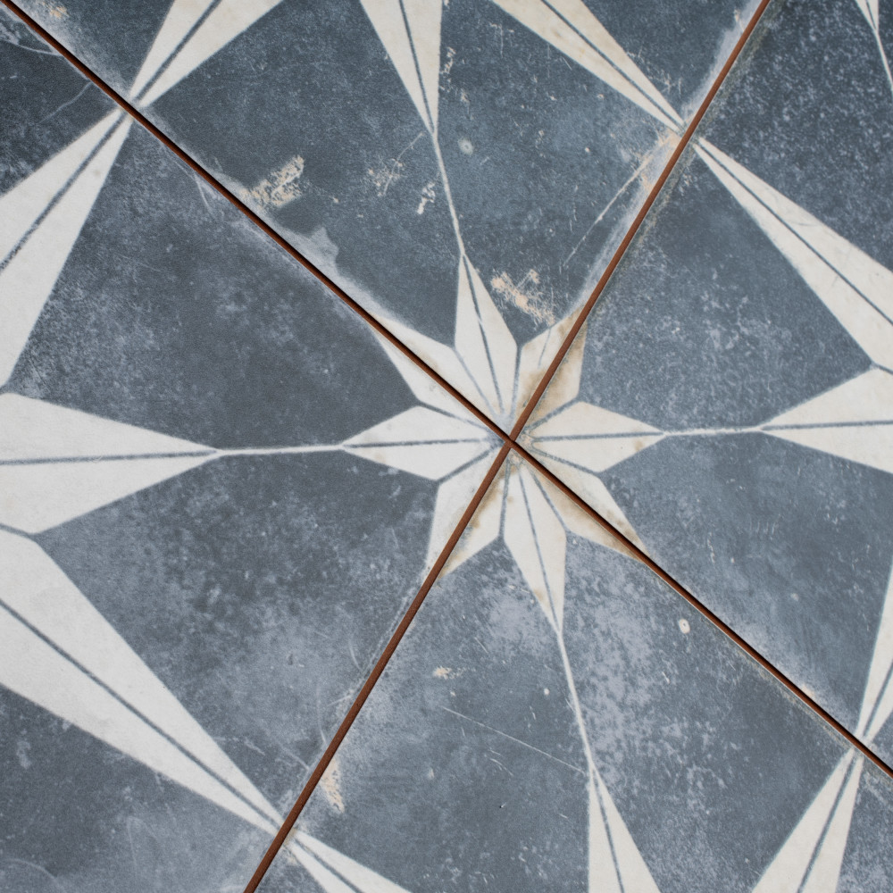 Kings Star Sky 17-5/8 in. x 17-5/8 in. Ceramic Floor and Wall Tile