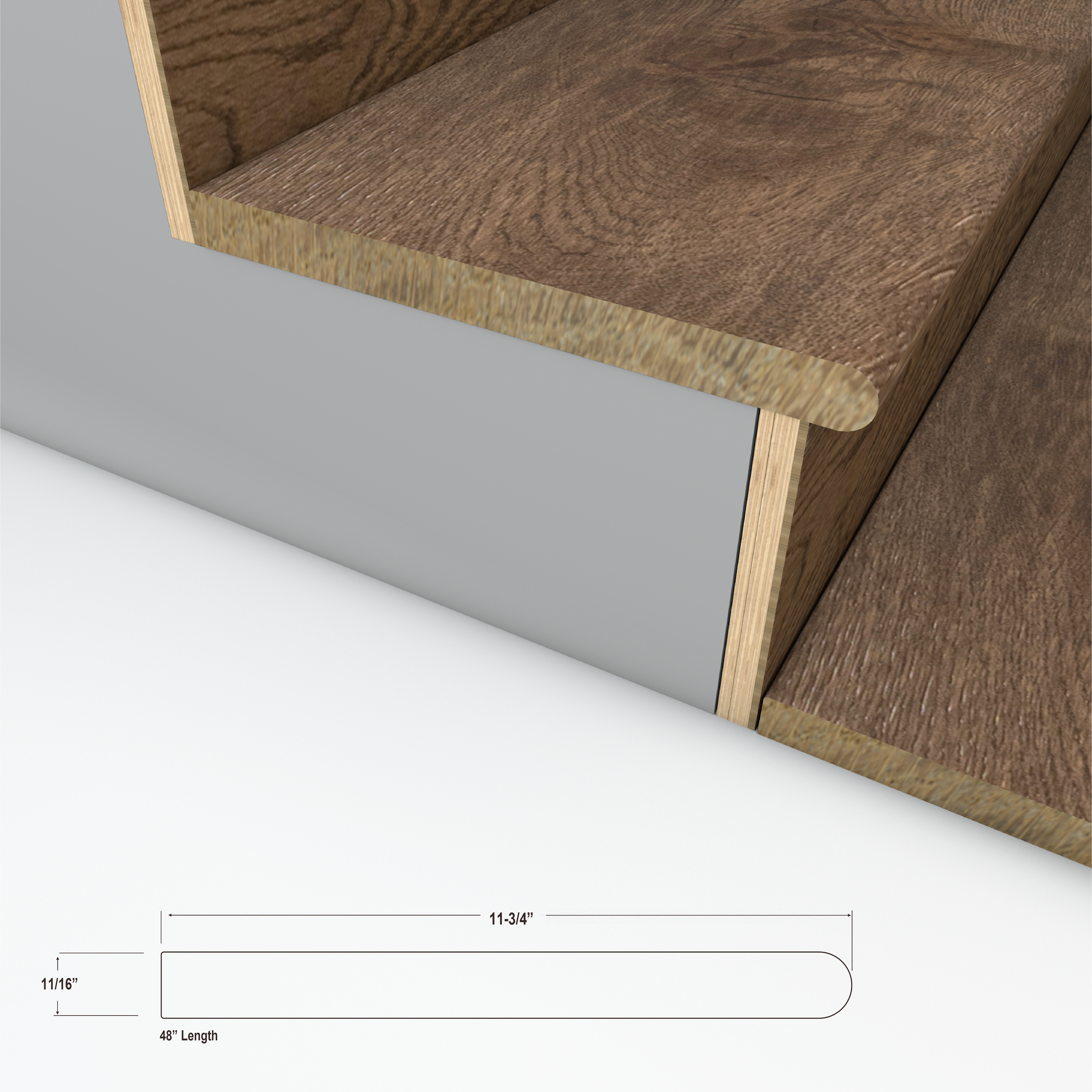 Cellar Door Stair Tread view 3