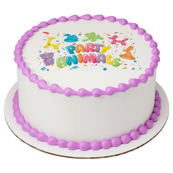 Party Animals PhotoCake® Edible Image®