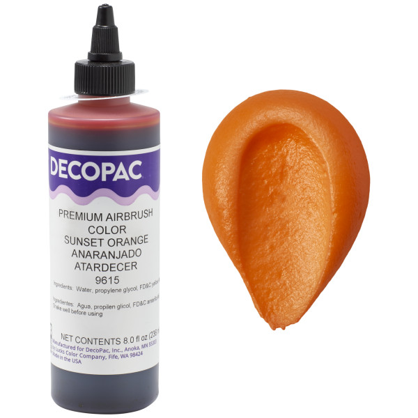 Sunset Orange - Red 3 Free Premium Airbrush Color