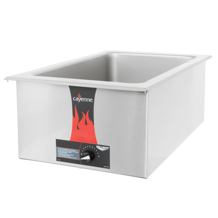 Vollrath 72001 - Cayenne® 2001 Drop-In Food Warmer, wet operation, 15