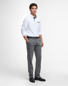 Corpatch Tailored Long-Sleeved Polo Shirt 