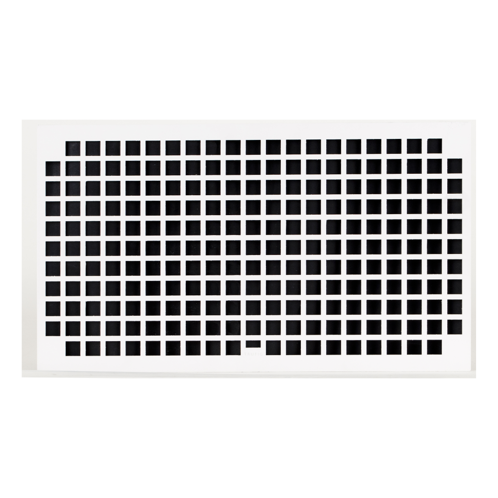 FASCIA | SQUARE PATTERN HVAC GRILLE, 10X6