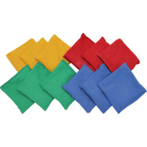 Bean Bags, 4" x 4", Set of 12