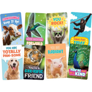 Go Wild Animals Encouragement Cards