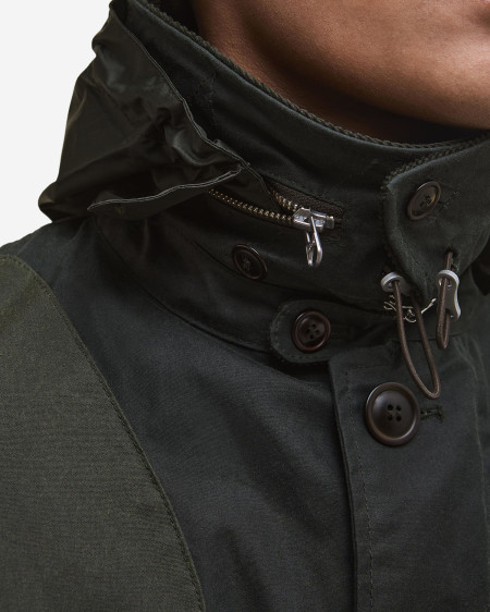 Giacca cerata Forest Barbour x TO KI TO