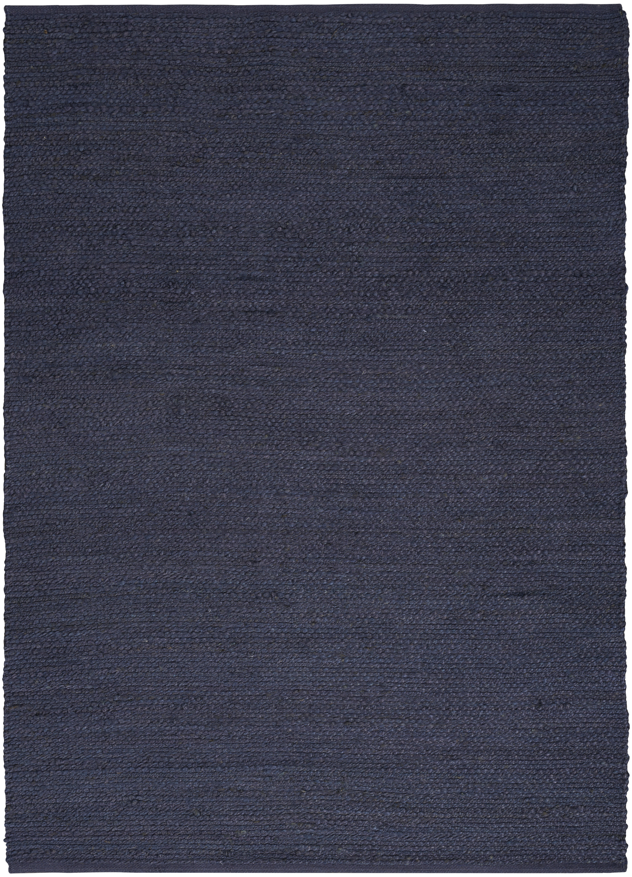 Nourison Natural Jute 10' x 14' Navy Farmhouse Indoor Rug