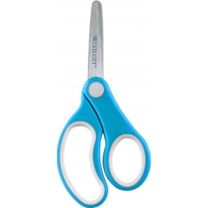 Soft Handle 5" Kids Scissors, Blunt, Assorted Colors (No Color Choice)