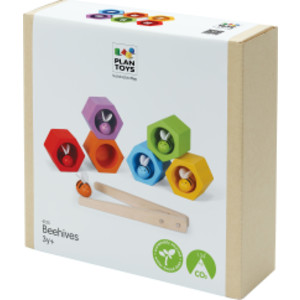 Wooden Beehives Fine Motor Sorting Toy
