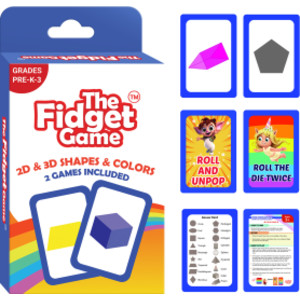 2D and 3D Shapes and Colors Card Pack