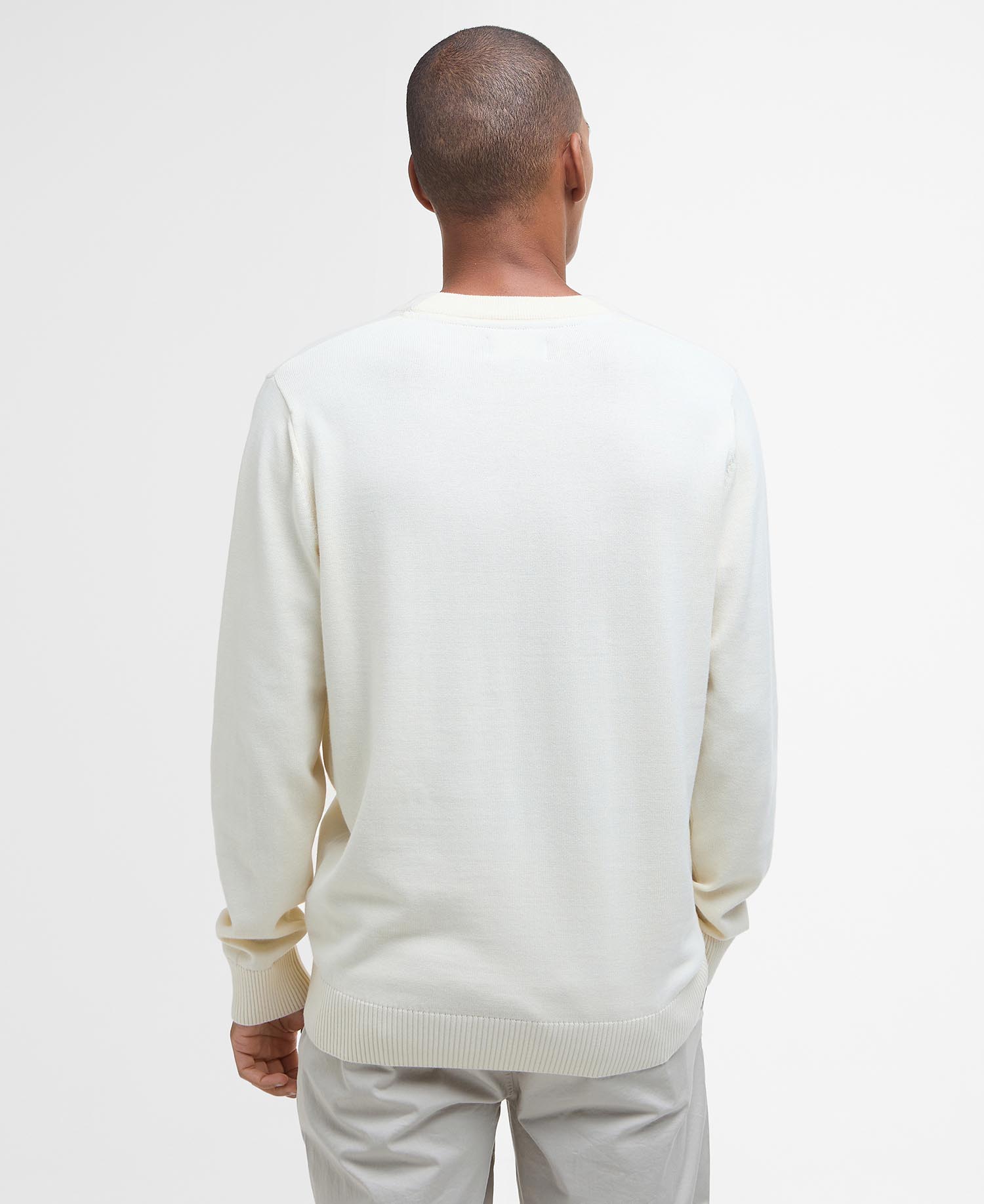 Maglione girocollo in cotone compatto Lingwood image number 2
