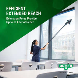 UNGSRKB4, Unger, Stingray Refillable Microfiber System Kit, 11’