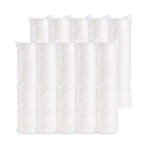 Dart, Plastic Lids for Foam Containers, Vented, Fits 3.5-6 oz, White