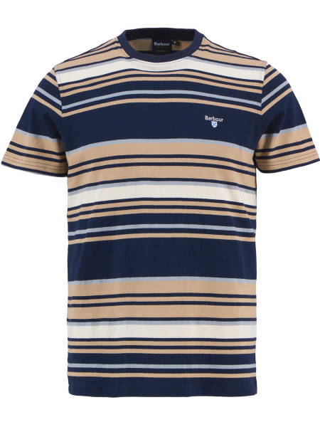 T-shirt a righe leggermente aderente Aickmen T-shirt a righe leggermente aderente Aickmen