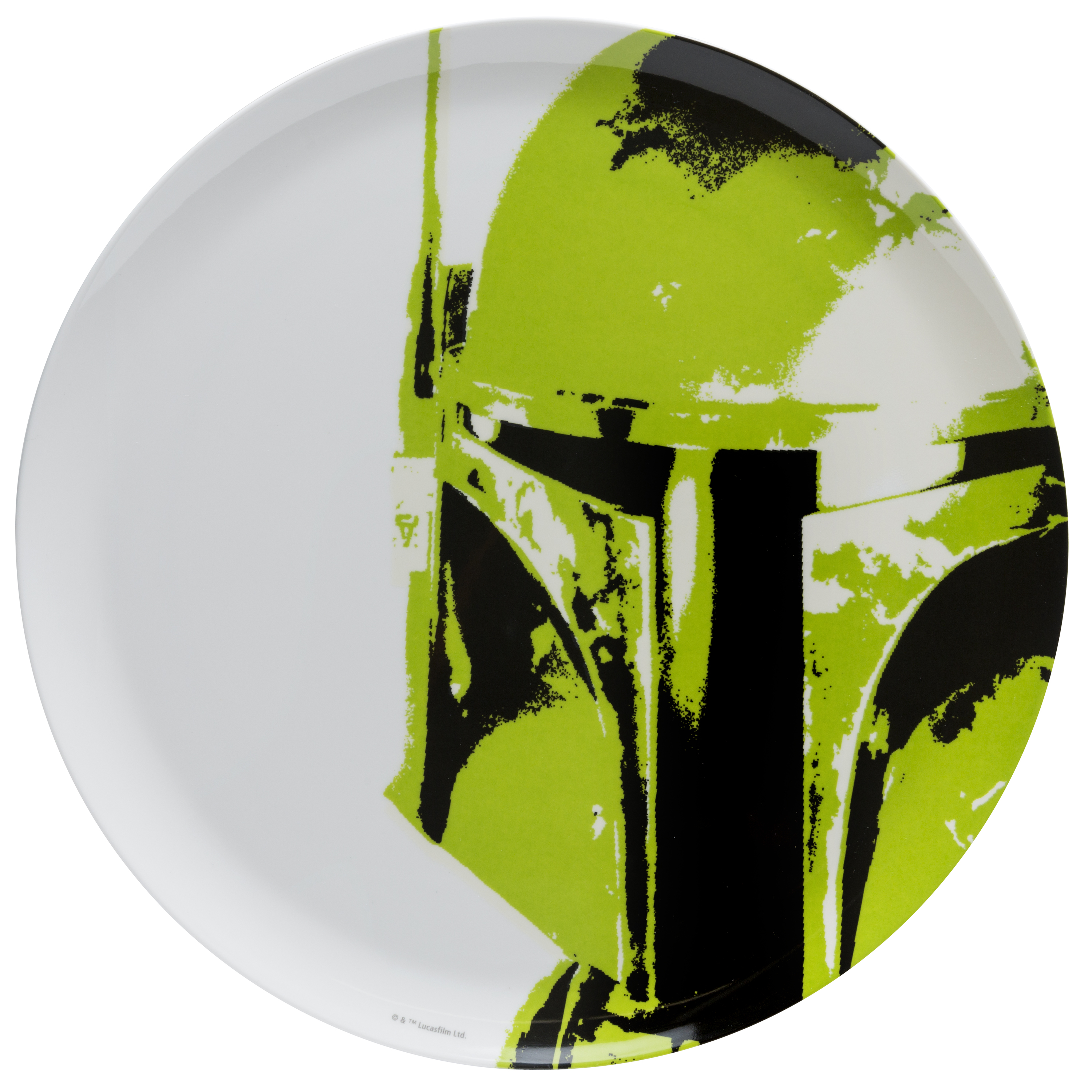 Star Wars Kids Plate, Boba Fett slideshow image 1 Star Wars Kids Plate, Boba Fett slideshow image 1