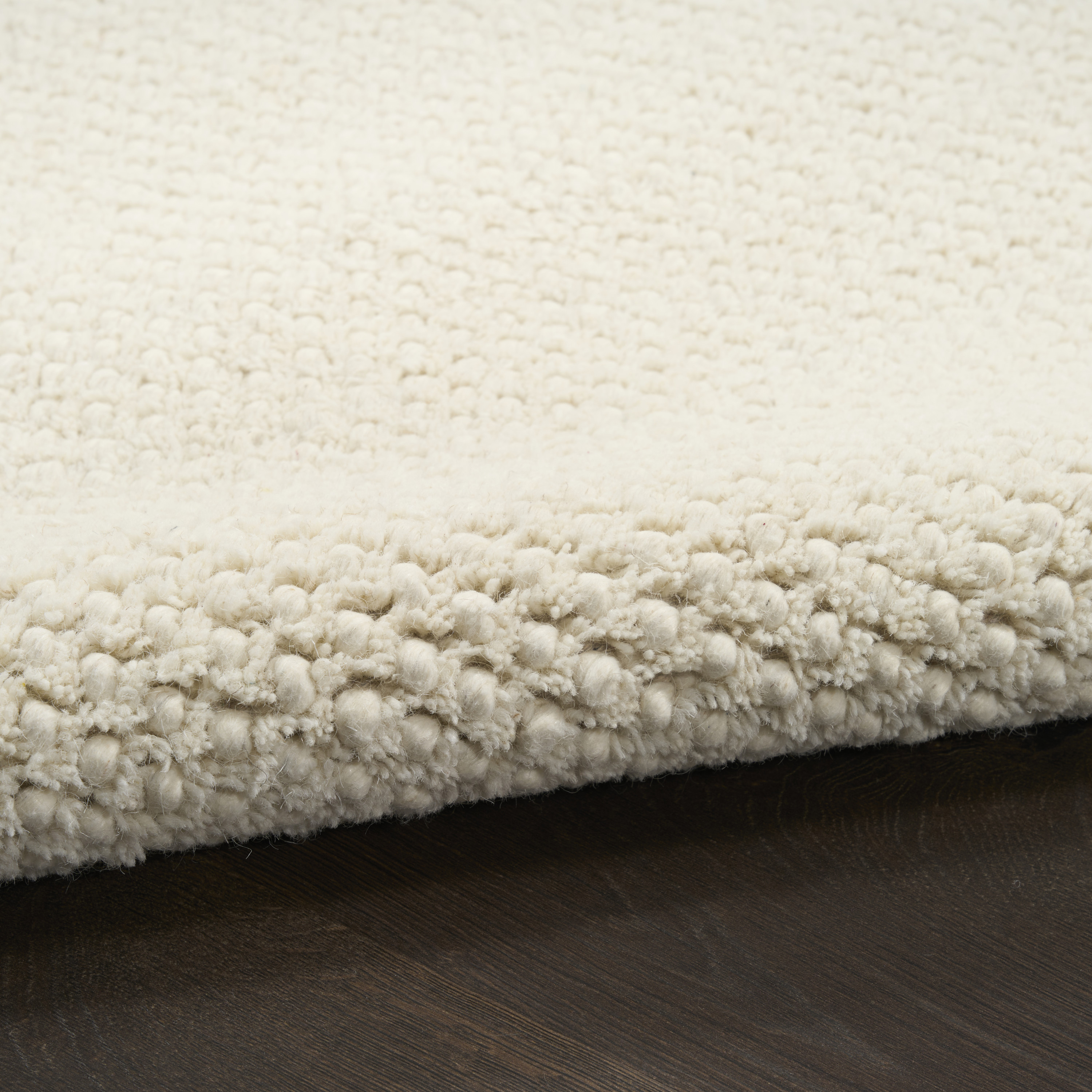 DKNY Pure Rows 8' x 10' Ivory Farmhouse Indoor Rug