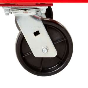 Rubbermaid Commercial, Self-Dumping Hopper, Tilt Truck, 27 cu ft, Black