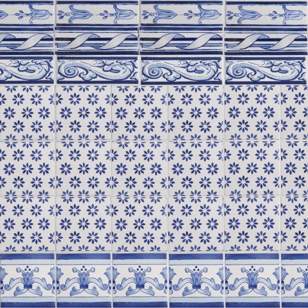 17th century: maiolica de delft | piccola texture | margherita 