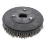 Hillyard, 11", Abrasive Side Brush, 80 Grit, Gray