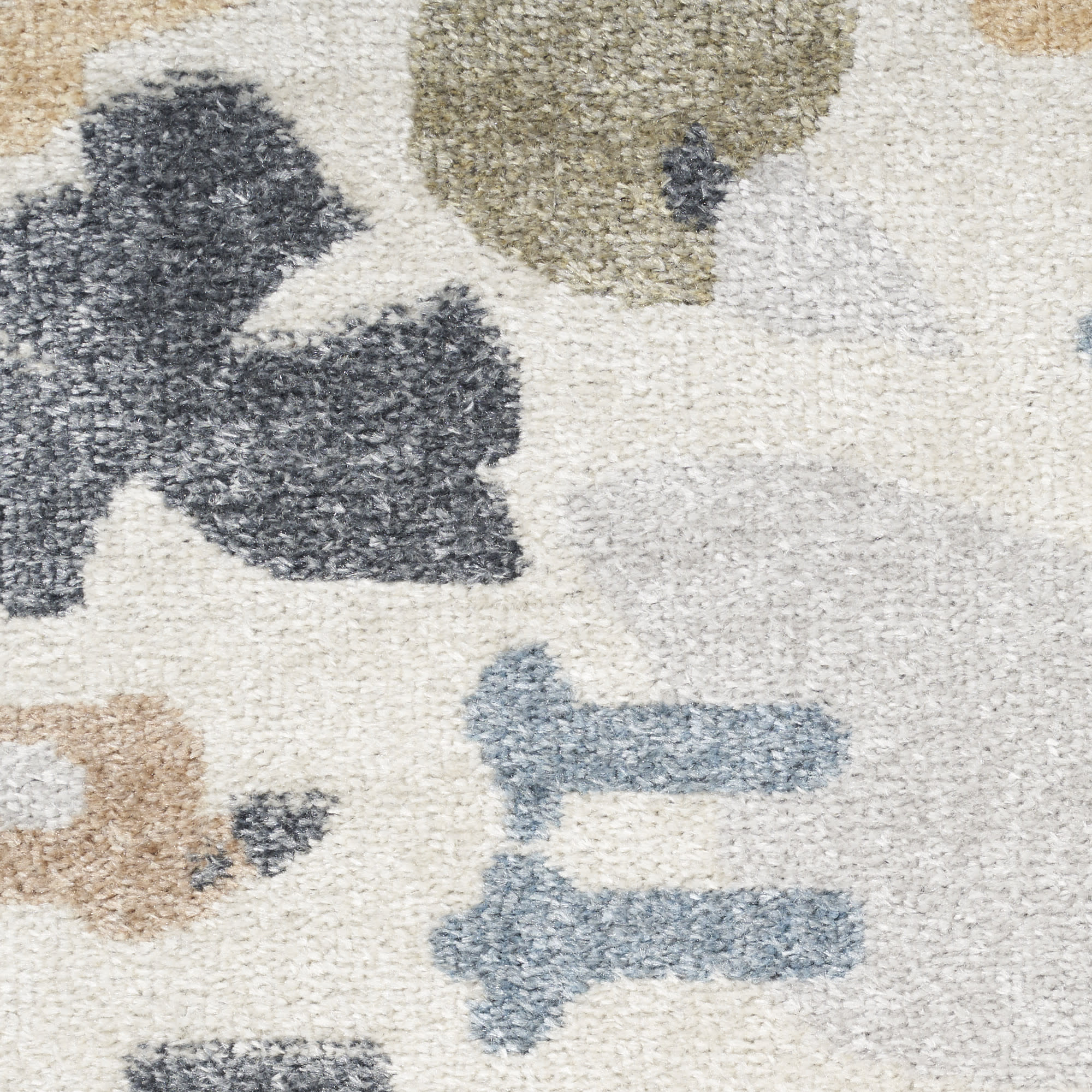 Nourison Astra Machine Washable 2' x 6' Ivory Kids Indoor Rug