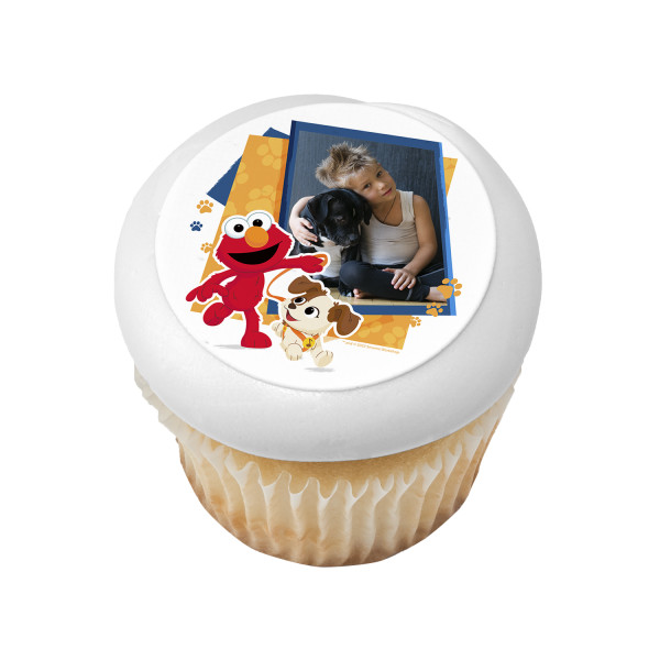 Sesame Street® Elmo and Tango PhotoCake® Edible Image® Frame