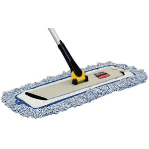 Rubbermaid Commercial, HYGEN, Aluminum Hook & Loop Mop Frame, 18"