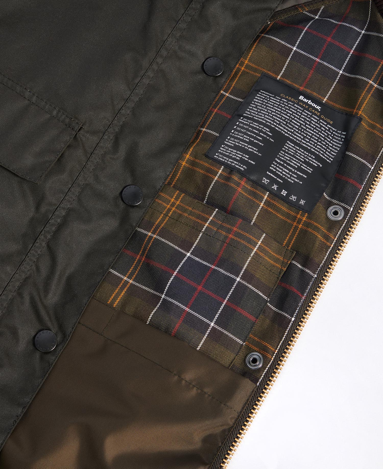 Women's Spey Waxed Jacket image number 7